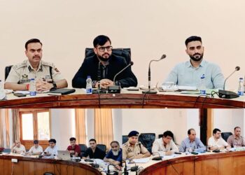 DC Rajouri reviews road safety measures, calls for comprehensive action plan