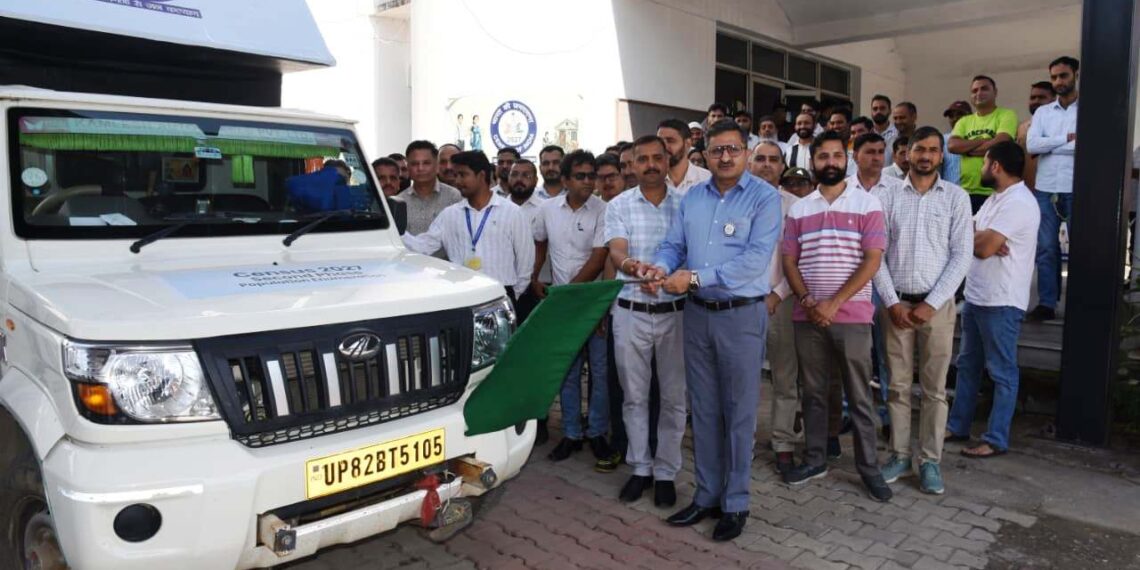 Census-2027 : ADC flags off Van to generate public awareness about population enumeration
