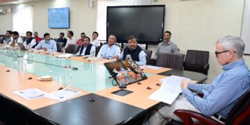 CM Omar reviews progress of construction of mini-secretariat buildings