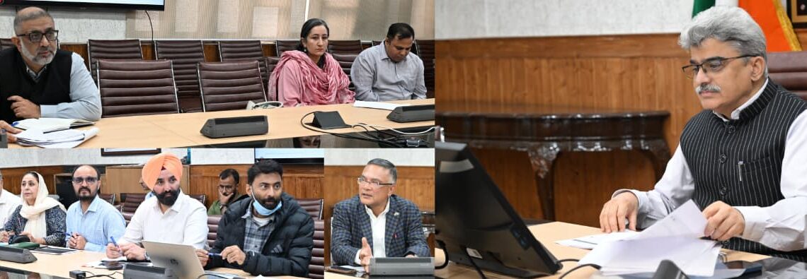 CS reviews implementation of new Labour Codes in J&K