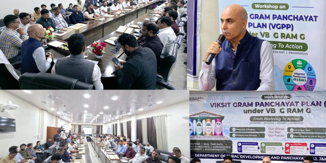 Capacity Building Workshop on VB-G RAM-G held in Kishtwar