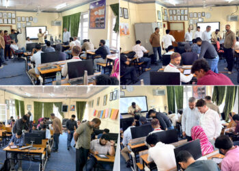 Paperless Examination : Cluster University Srinagar conducts examination at Govt College of Education