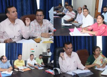 DAJ reviews physical, financial progress of Agriculture schemes in Udhampur, Reasi