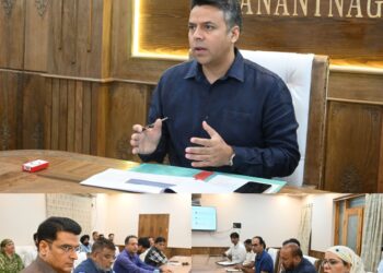 DC Anantnag reviews implementation of NAPS-PRAGATI