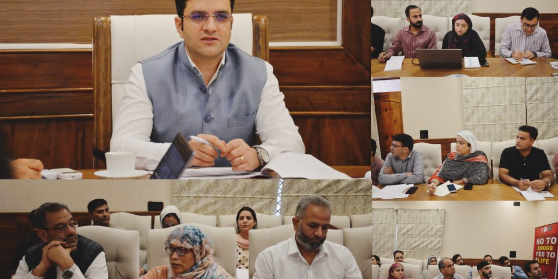 Mission YUVA: DC Budgam reviews progress