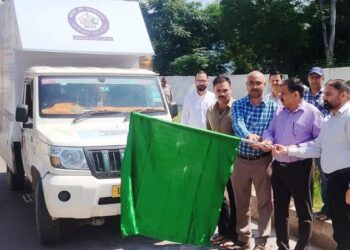 DC Poonch flags off Census awareness Van to snow-bound, remote areas