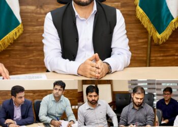 DC Srinagar reviews infrastructure upgradation plan for Bakshi Stadium