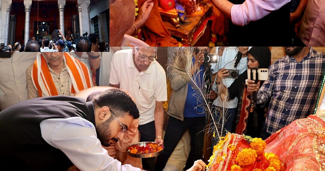 DC Srinagar visits Ganpatyar Temple, participates in Ganesh Chaturthi celebrations