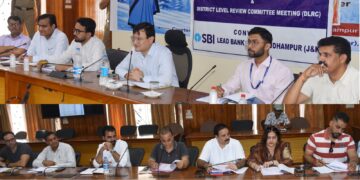 DC chairs DLRC, DCC meeting in Udhampur