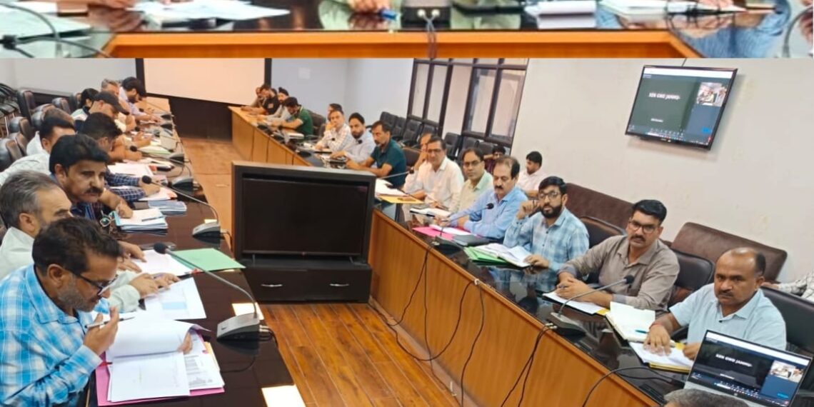 DC reviews implementation of district plan, restoration works in Poonch