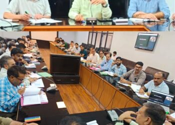 DC reviews implementation of district plan, restoration works in Poonch