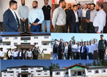 DDC Kulgam inspects Gujjar & Bakerwal Hostel, Modern Slaughter House, reviews their functioning