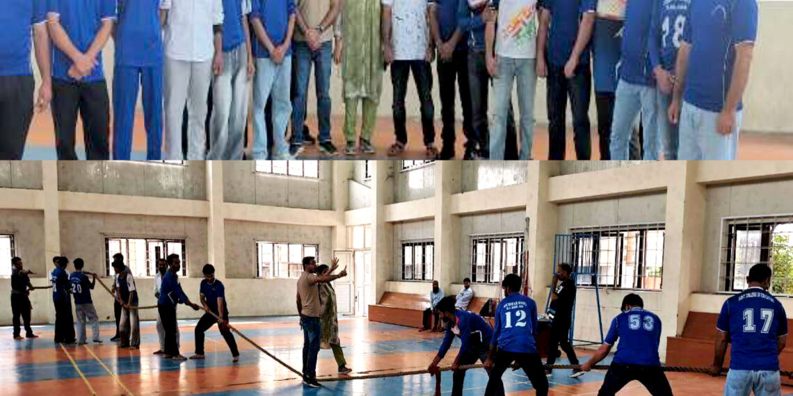 Khelega Bharat, Jeetega Bharat” Initiative  : Department of Physical Education & Sports organises Sports activities