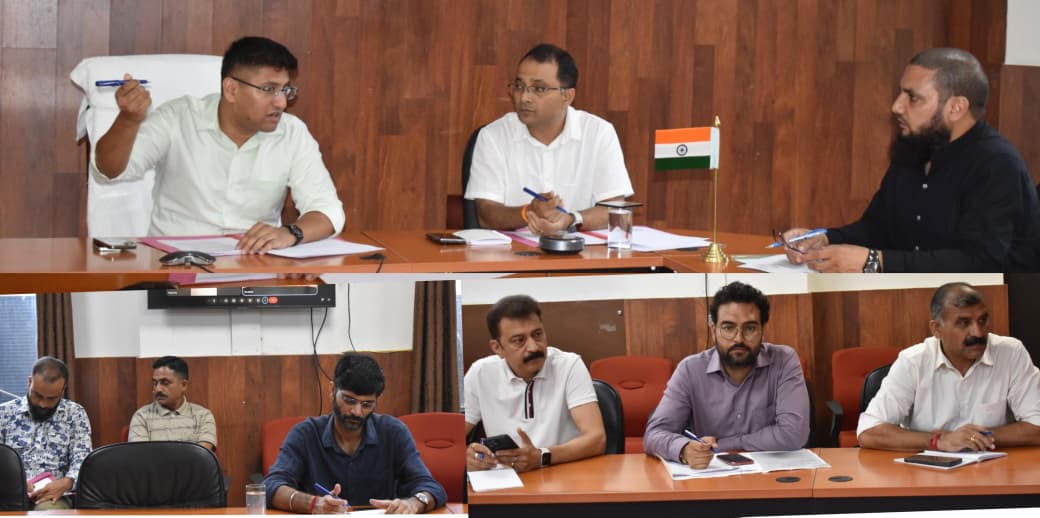 District Level Task Force meeting on mining held in Reasi