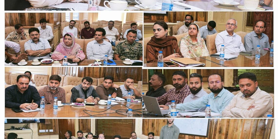 Div Com Kashmir reviews new alignments of Srinagar Ring Road Phase-III
