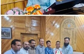 Dr Ashfaq Ahmad Kailam assumes Charge as Director AHD Kashmir