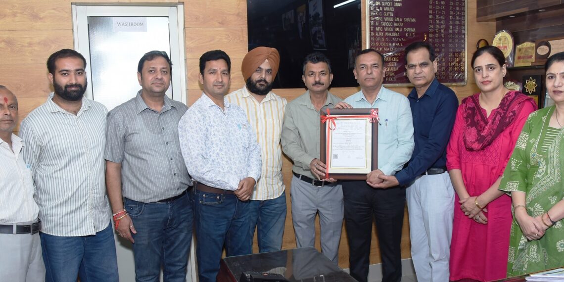 FQCL Jammu achieves 4-year renewal of NABL Accreditation