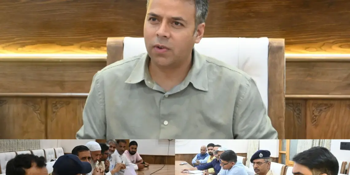 Address logistical issues to facilitate smooth movement of horticulture produce: DC Anantnag to stakeholders