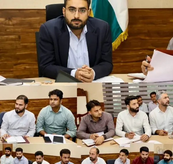DC Srinagar reviews progress on AgriStack, Farmer ID Generation, Digital Crop Survey