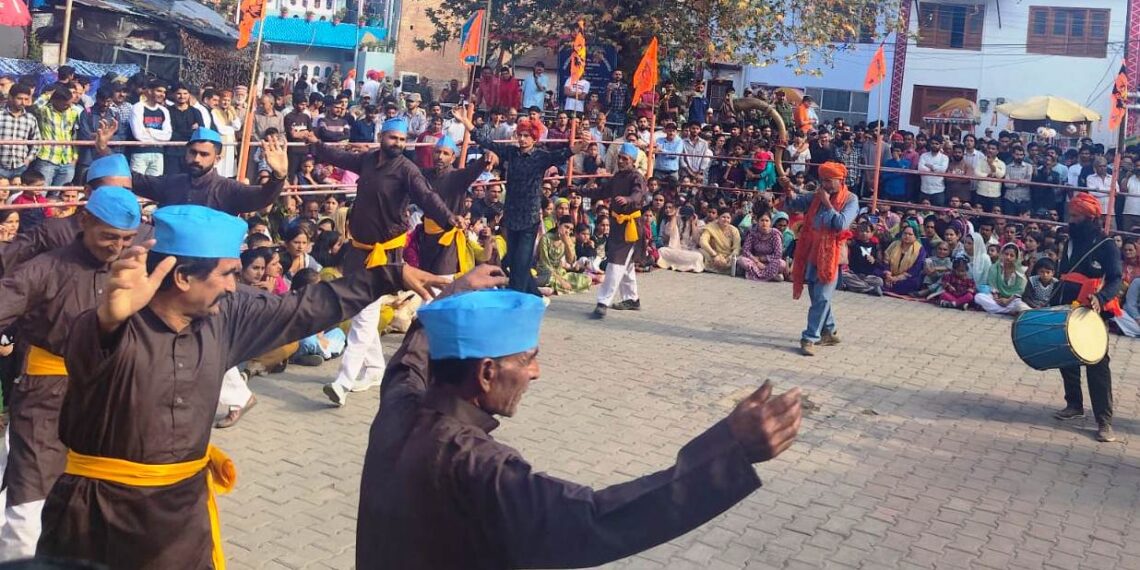 Folk dance programme held on eve of Mela Pat in Bhaderwah