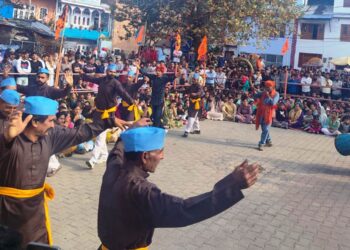 Folk dance programme held on eve of Mela Pat in Bhaderwah