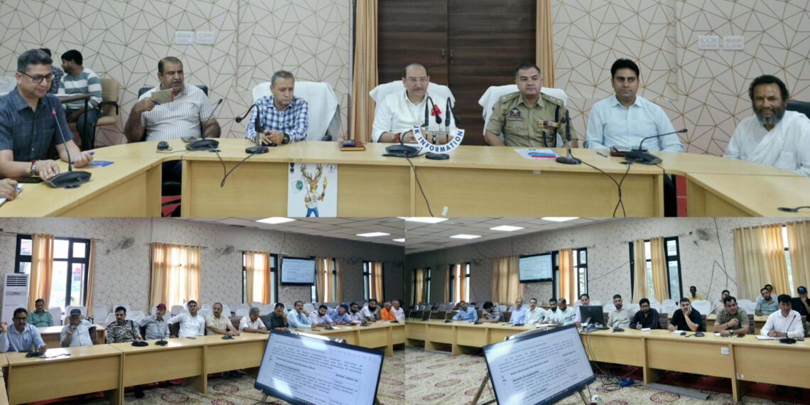 Kishtwar Admin finalises arrangements for Shri Krishna Janmashtami, Shobha Yatra