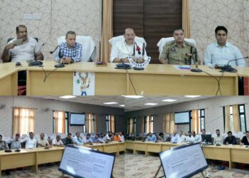 Kishtwar Admin finalises arrangements for Shri Krishna Janmashtami, Shobha Yatra