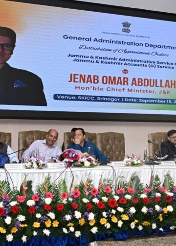 Serve people with sensitivity: CM Omar to new officers