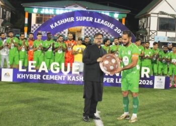 Sports Minister calls for sustained push to football talent in J&K