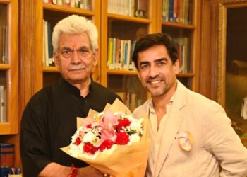 Mithun Manhas, President, The Board of Control for Cricket in India (BCCI) called on Lieutenant Governor Manoj Sinha on Saturday