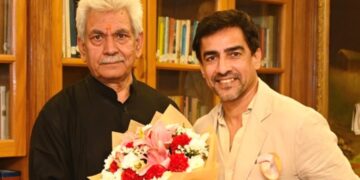 Mithun Manhas, President, The Board of Control for Cricket in India (BCCI) called on Lieutenant Governor Manoj Sinha on Saturday
