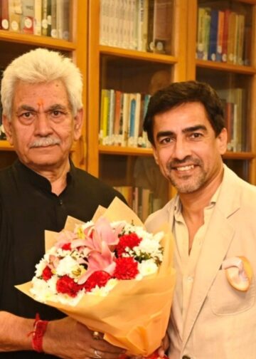 Mithun Manhas, President, The Board of Control for Cricket in India (BCCI) called on Lieutenant Governor Manoj Sinha on Saturday
