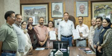 SKUAST-K, Mission Poshan sign MoU to boost Nutrition through Poshan Vatika
