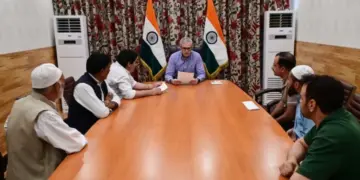 CM Omar meets legislators, other deputations