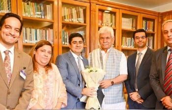 LG Sinha meets CII delegation, discusses industry policy reforms, employment