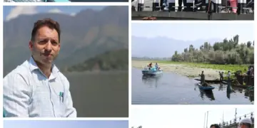 VC JKLCMA inspects Ashai Bagh area, directs strengthening of Lake Cleaning Measures