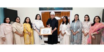 Union Minister, delegations call on LG Sinha