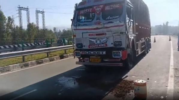 Traffic cop dies after hit by truck