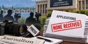 Govt says no applications received under J&K Journalist Welfare Scheme