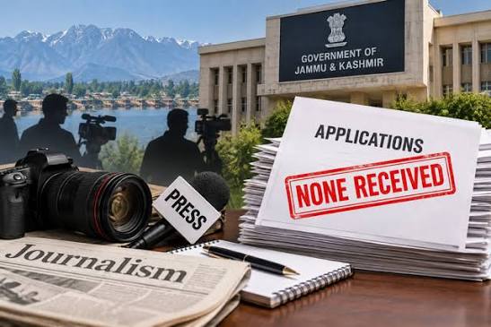 Govt says no applications received under J&K Journalist Welfare Scheme