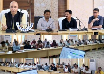Progress of JM 2.0 schemes, water conservation projects reviewed in Kishtwar