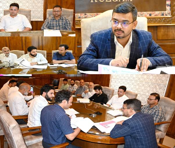 DDC Kulgam reviews implementation of Solid Waste Management Rules 2026