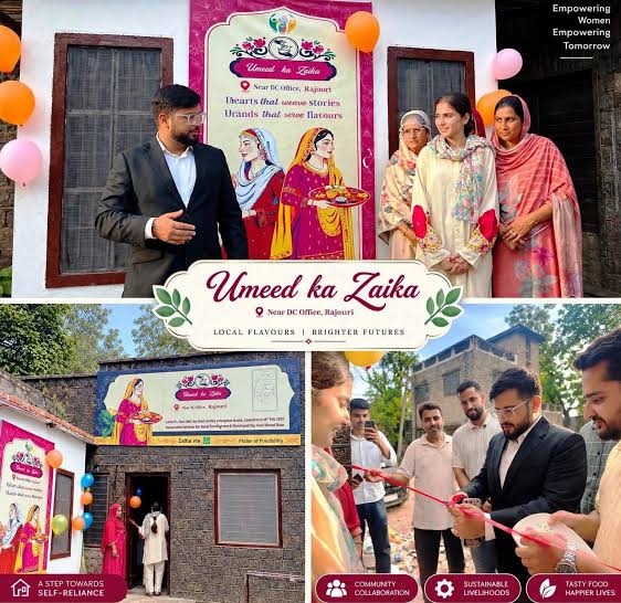DC Rajouri inaugurates SHG-run Cafe