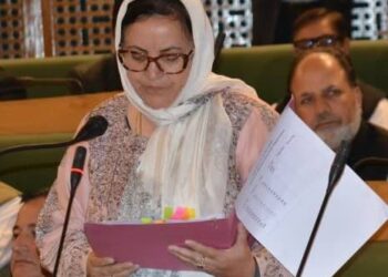 75% work completed on 50-Bedded Pahalgam Hospital: Sakeena Itoo