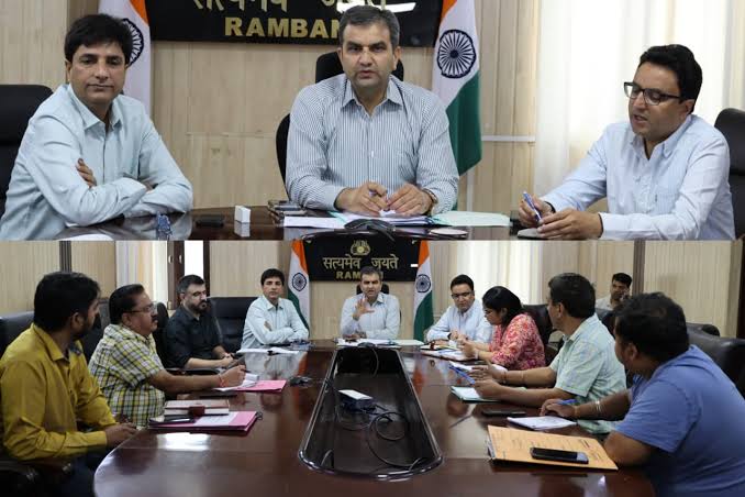 DC Ramban reviews implementation of E-Waste, Solid Waste Management measures