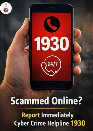 Report online fraud via 1930: SSP Crime