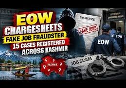 EOW chargesheets fake job fraudster