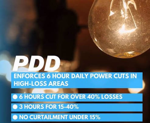 PDD enforces 6-hour daily power cuts in high-loss areas