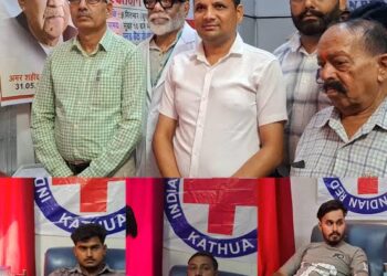 DC inaugurates blood donation camp at GMC Kathua