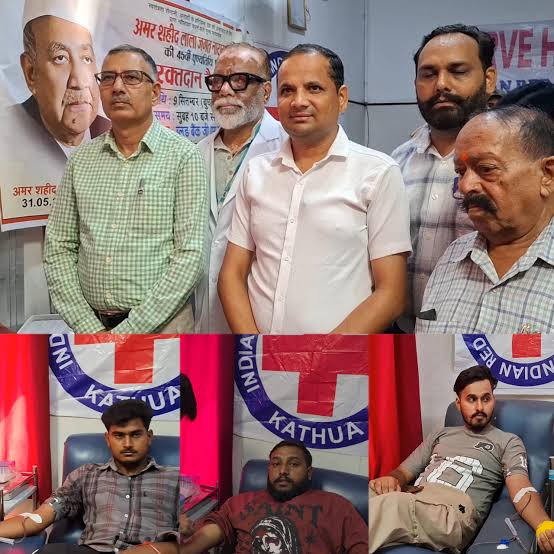 DC inaugurates blood donation camp at GMC Kathua